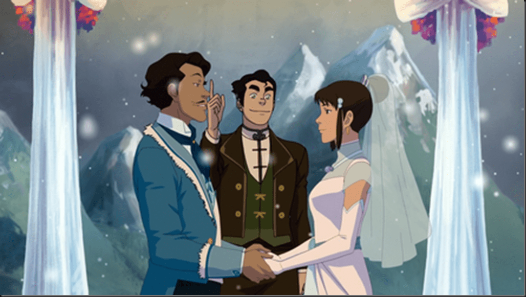 Varrick_and_Zhu_Li's_wedding